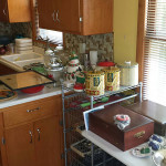 Boxes and antique containers for kitchen products